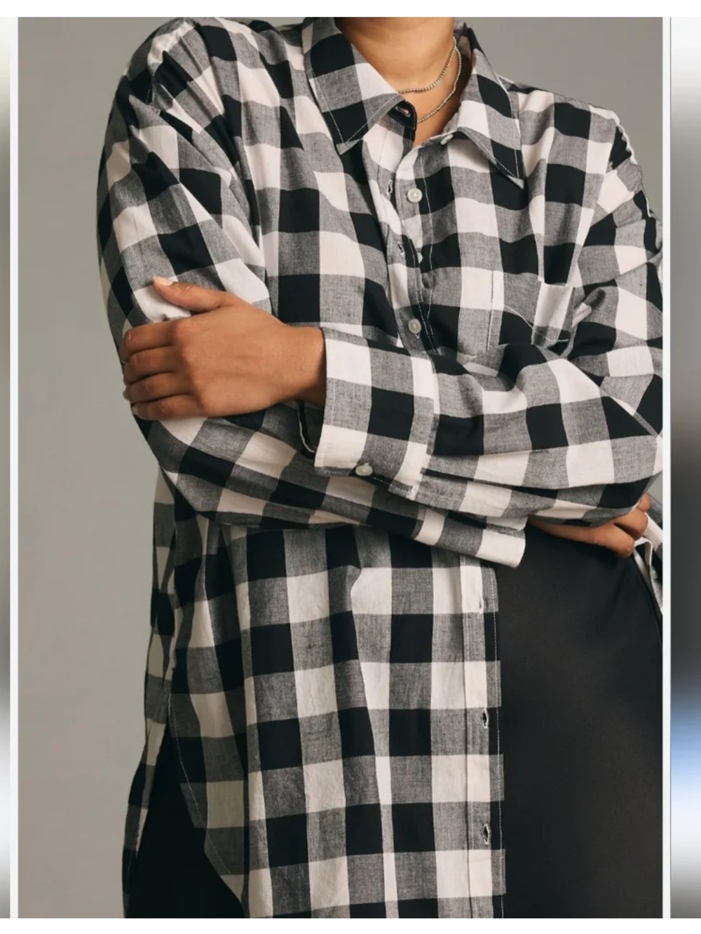 Anthropologie Maeve The Bennet Button Down Shirt in Buffalo Check